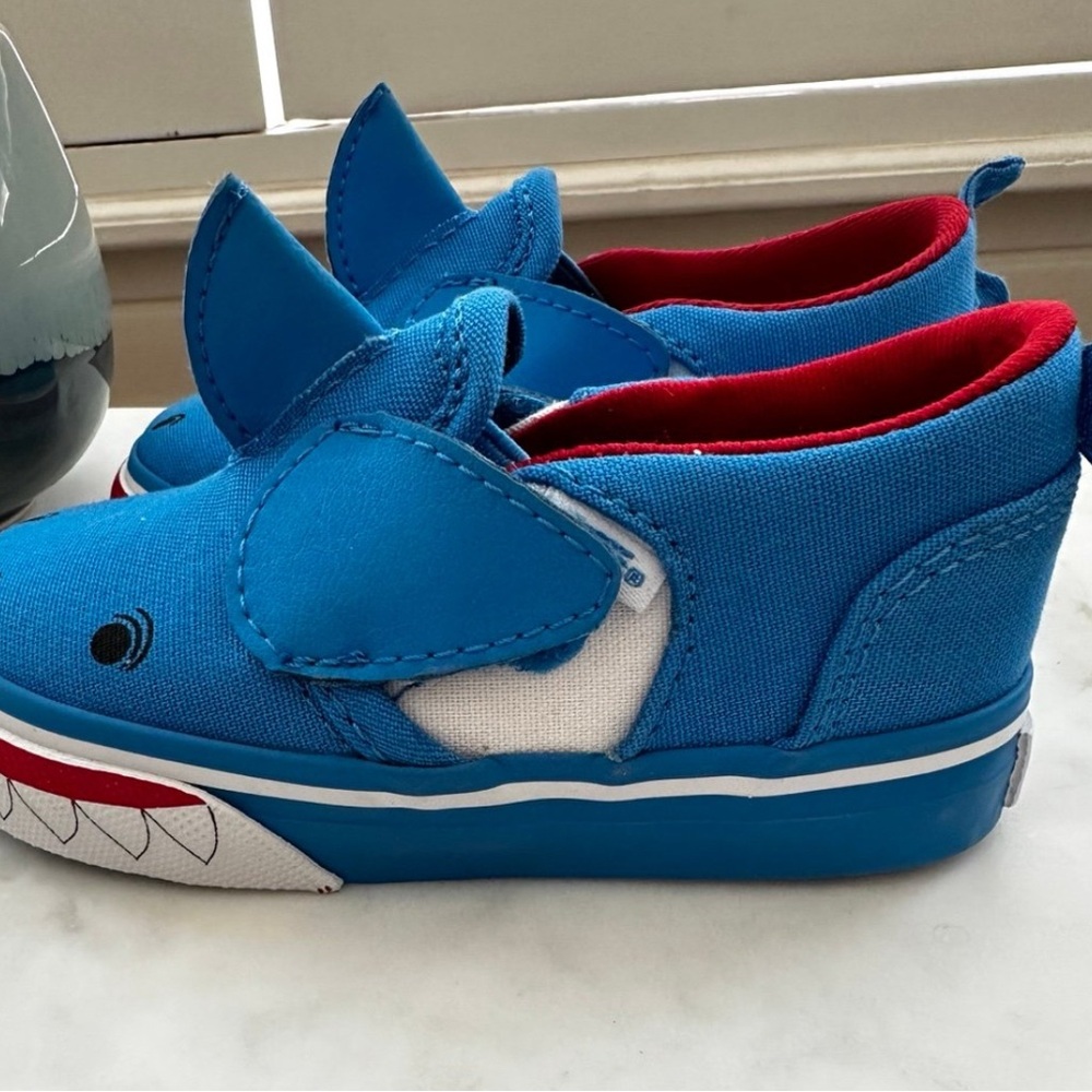 Vans Kids Blue Shark Sneakers